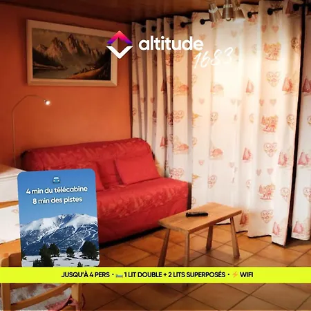 - 4 Pers - Terrasse Au Soleil - Skibus A Proximite 丰罗穆